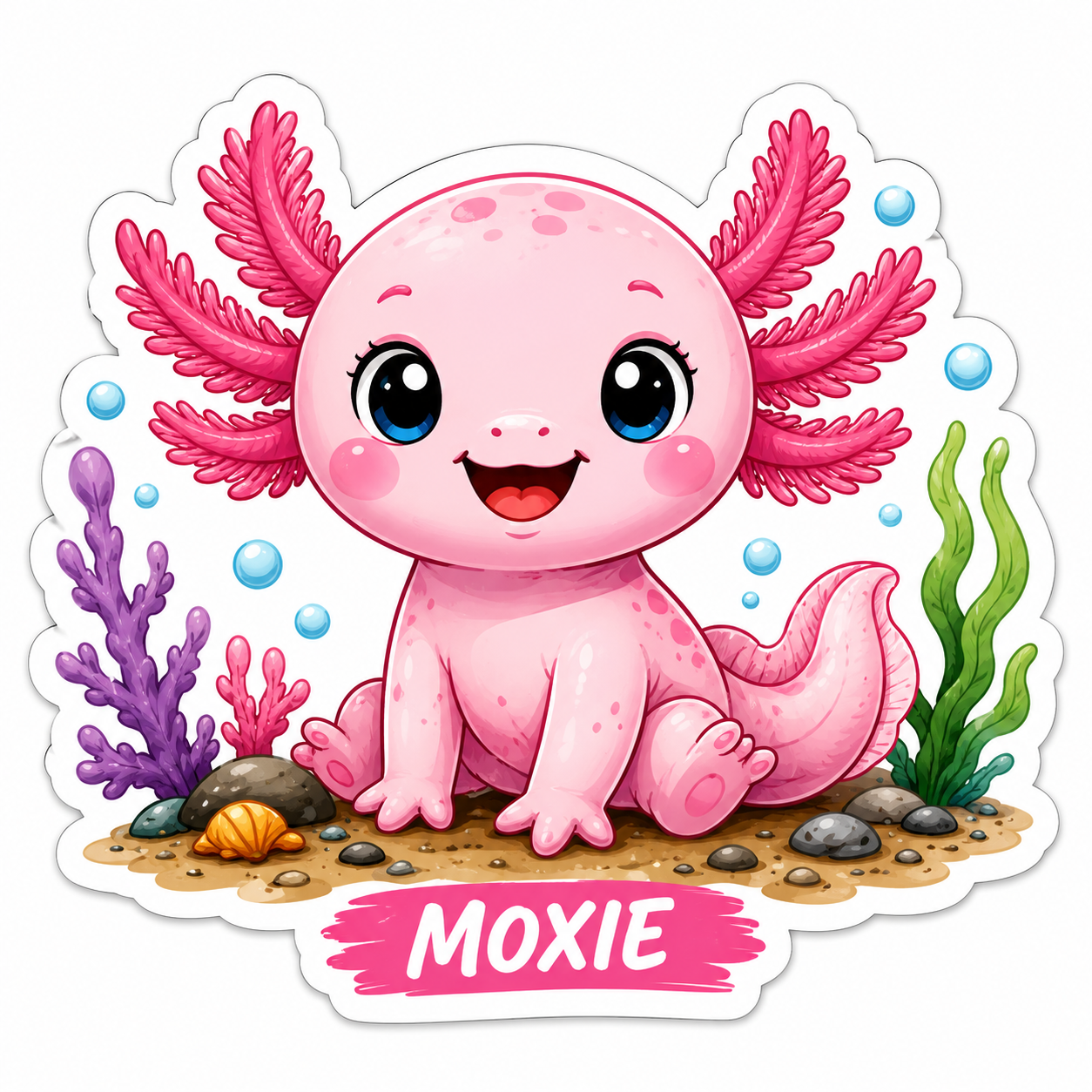 Moxie the Axolotl
